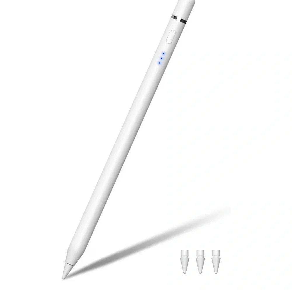White Active Stylus Pen for Tablets - Precision Touch